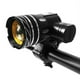 thumbnail image 1 of Los faros de bicicleta destacan las luces deslumbrantes recargables T6USB BRILLAR Rojo Verde, 1 of 5