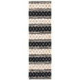 thumbnail image 4 of SAFAVIEH Natural Fiber Odran Striped Geometric Jute Area Rug, Black/Ivory, 5' x 8', 4 of 8