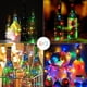 thumbnail image 3 of 12 Piezas Cadena de Luces LED para Botellas 2 m 20 LED Luz para Botellas, Luz de Tapa LED Decoración de Alambre Plateado Flexible Impermeable para Fiestas, Bodas (Colorido, Botella no incluida), 3 of 5