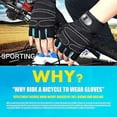 thumbnail image 3 of L 1 par de guantes de Fitness de medio dedo, guantes de gimnasio, guantes de levantamiento de pesas para Fitness, entrenamiento de culturismo, ejercicio deportivo, guante de entrenamiento deport, 3 of 5