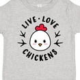 thumbnail image 4 of Inktastic Live Love Chickens Boys or Girls Toddler T-Shirt, 4 of 5