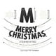 thumbnail image 3 of Christmas Party Merry Christmas Gold Glitter Paper Letter Banners Flag Decoration Pull Flower, 3 of 6