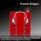 thumbnail image 5 of Classic Wall Phones for Landline with Mechanical Ringing, Single Line 2554 Wall Telephone with Voicemail Indicator,Red, 5 of 5