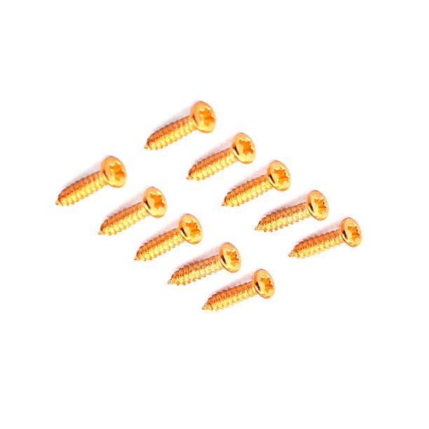 FOMIYES 50Ud Tornillos De Afinador De Guitarra Dorados En Hierro Con Textura Delicada Para Uso Prolongado