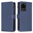 thumbnail image 2 of Compatible with Samsung Galaxy S20 Ultra 5G Premium PU Leather Wallet Case with 9 Card Slots Zipper Pocket and Hand Strap, 2 of 5