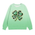 thumbnail image 4 of Oxodoi Kids St. Patrick's Day Shirts Girl Graphic Shirts St Patty's T-Shirt Long Sleeve Tops, 4 of 5
