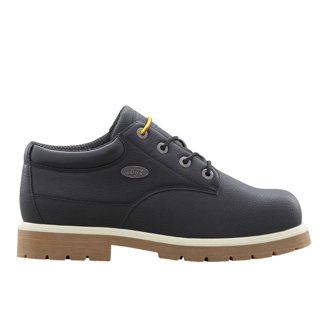 LUGZ Men’s Drifter Lo Steel Toe Oxford Black Leather Cream Stitch Boot Size 13 LUGZ Men main image 4