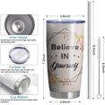 thumbnail image 6 of 20oz Insulated Daughter Tumbler Cup with Lids，Best Daughter Gift from Mom/Dad，Daughter Birthday Gifts Adult,Daughter Christmas Gifts,Mothers Day Gift Ideas for Daughter, 6 of 6