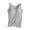 #05Gray, variant on Tank Top for Women with Built-in Padded Bra Adjustable Wide Strap Camisole Modal Cami Shirts Green 2XL
