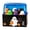 Blue, variant on 3.54" Halloween Squishy Figure Set in Purple Storage Box, 7-Piece Soft Rubber Fidget Toy Collection for Desk Decor & Party Favors