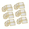 thumbnail image 4 of Treat Boxes, Chocolates Candy Box Atmospheric  For Bridal Showers For Weddings S Gold, 4 of 8