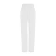 thumbnail image 5 of Pxxlle Scrubs for Women Set Plus Size Jogger Pants and Short Sleeve V Neck Tops Solid Color Nurse Uniform with Pockets White XXXL, 5 of 10