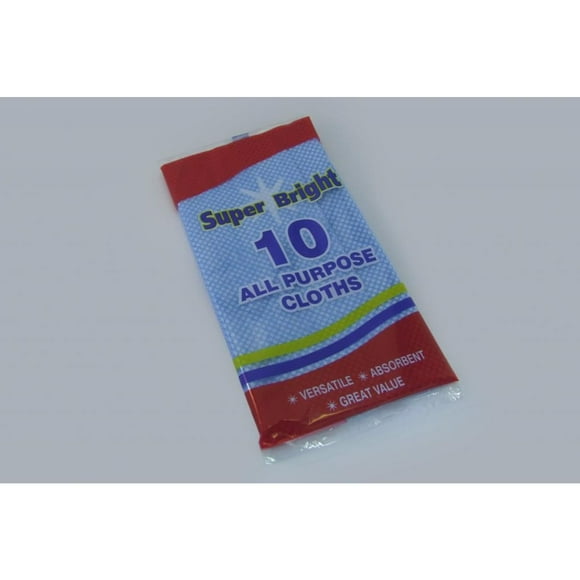 Superbright Cleaning Cloths (Pack of 10)
