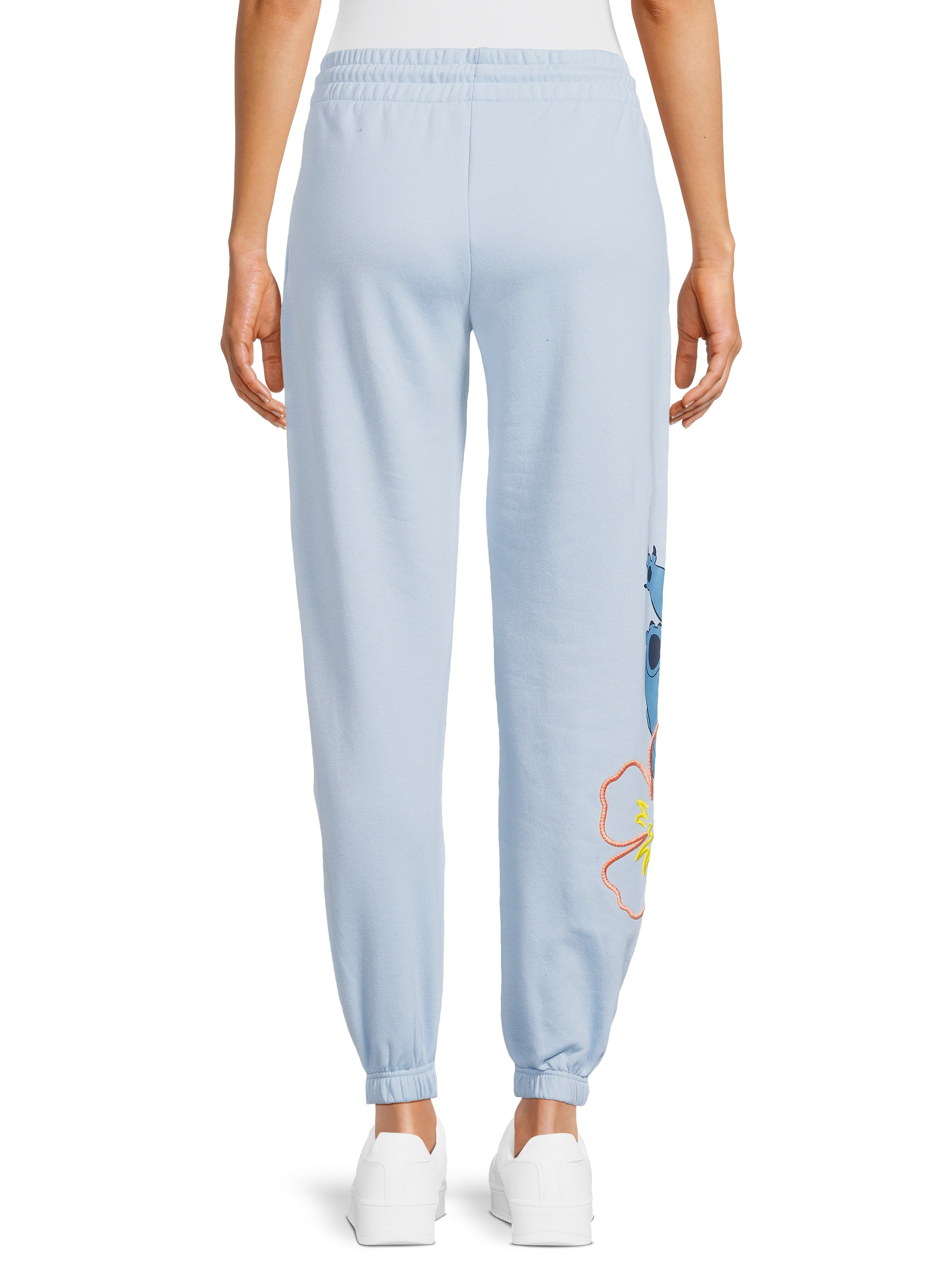 【U LAN】Ain Stitch Brushed Training Jogger Pants Licensed Graphics Juniors' Lilo & Stitch Jogger Pants with
