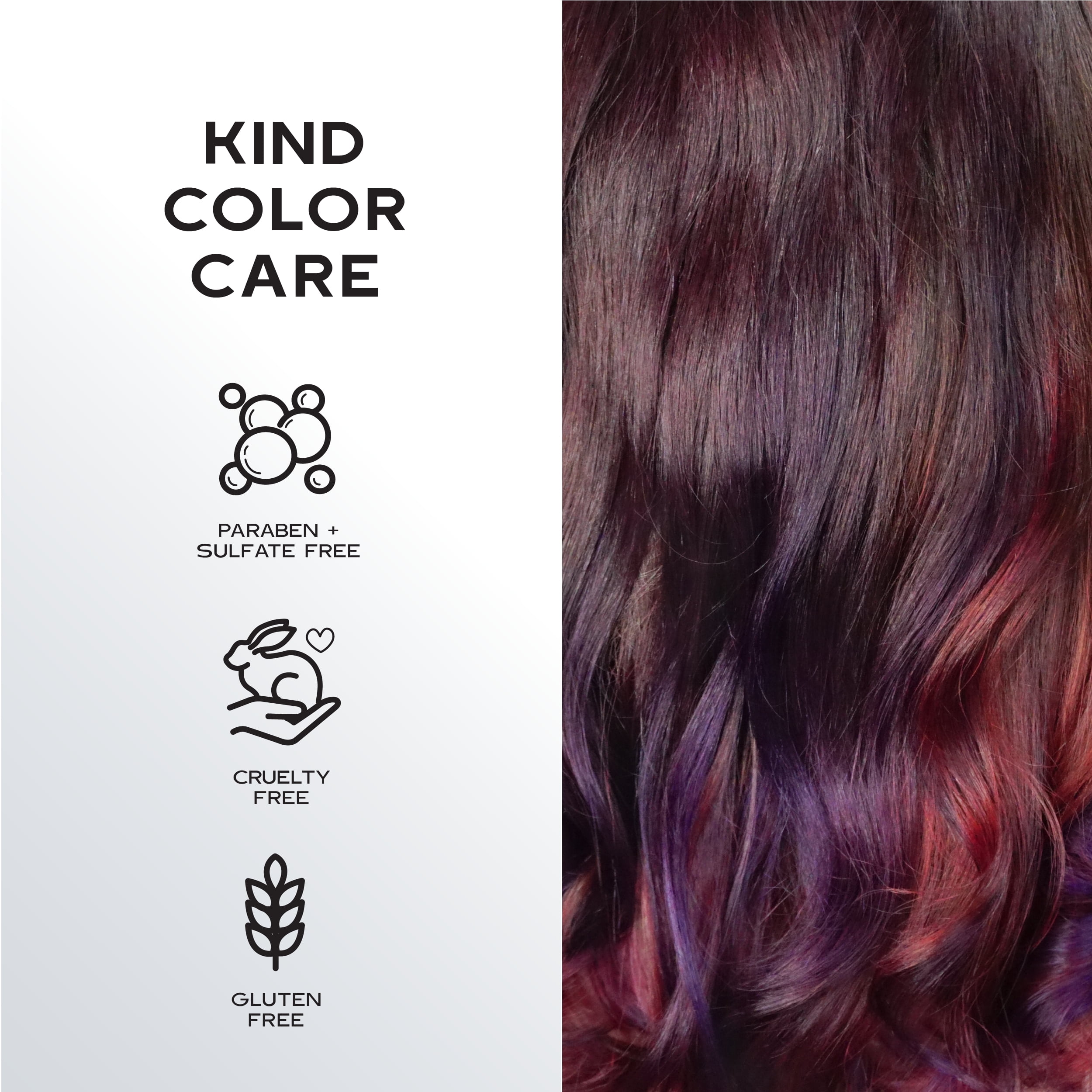 Keracolor Clenditioner for Brunettes Hair Dye, Rose Gold, 12 fl oz