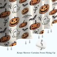 thumbnail image 6 of Classic Halloween Pattern Shower Curtain 36"x72" ,Bathroom Decorative Shower Curtains Set with 12 Hooks,Modern Waterproof Washable Shower Curtain, 6 of 6