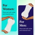 thumbnail image 5 of Because Incontinence Booster Pads Ultra Long Overnight Adult Diaper Inserts for Women and Men, 16-inch, 20 Count, 5 of 7
