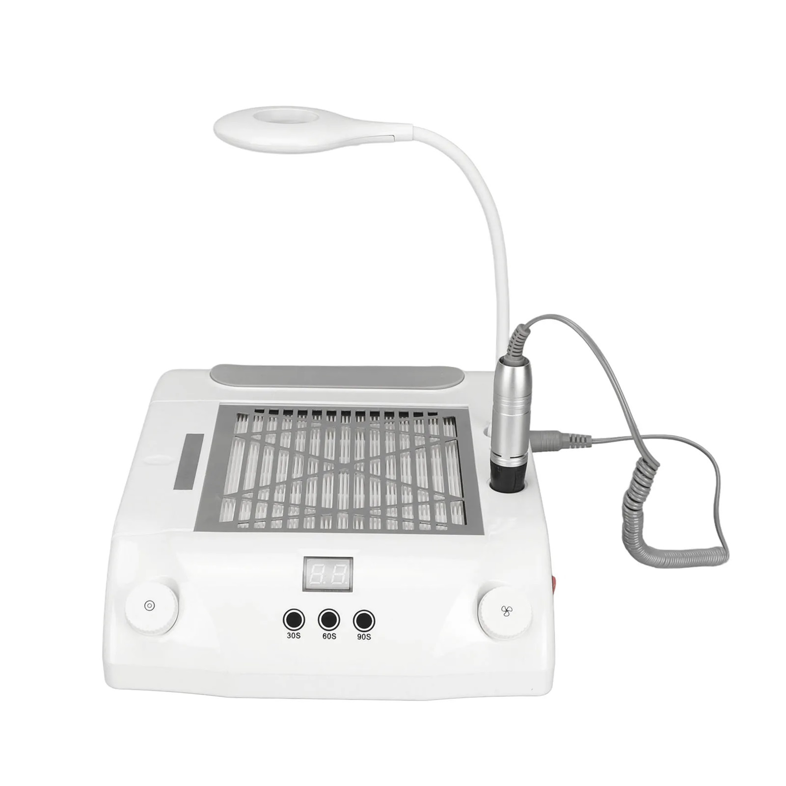 48W 6 In 1 Nail Drill Machine Polishing Machine With Nail Lamp Nail Vacuum Cleaner Salon Equipment ,Efficient Heat Dissipation