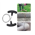 thumbnail image 4 of 3-Piece Black Jigsaw - Portable Outdoor Survival Tool - Pocket Saw - Wilderness Survival Rope - Multifunctional Emergency Tool, 4 of 4