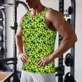 thumbnail image 5 of KLL Frogs Print Men's Muscle Gym Workout Stringer Tank Tops Bodybuilding Fitness T-Shirts Tank Tops Men-X-Large, 5 of 7