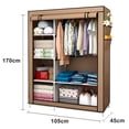 thumbnail image 4 of Clóset Montable de 4 Niveles con Perchero y Funda con Cierre, 4 of 7