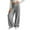 20#Gray, variant on Corduroy Pants Girls Baggy Button High Waisted Wide Leg Lounge Pants Fall Casual Work Trousers with Pockets Dark Blue L