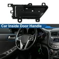 thumbnail image 3 of Mango de puerta interior del lado del conductor delantero para Hyundai Veracruz 2007-2012, mango de puerta interior No.826103J000/82610-3J000-WS/82610-3J000, negro, 1 pc, 3 of 6