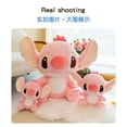 thumbnail image 4 of Jouet en Peluche Stitch & Stitch couple Rose 25cm, 4 of 5