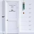 thumbnail image 3 of Woodstock Wind Chimes Signature Collection, Pachelbel Canon Chime, 32'' Silver Wind Chime PCCG, 3 of 6