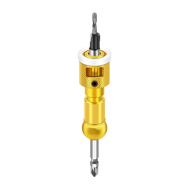 Juego de brocas avellanadoras Sharpla Profesional de liberación rápida Oro 32x10 mm