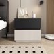 thumbnail image 2 of Mesita De Noche De lujo moderna, cajones De almacenamiento, diseño Simple, mesitas De Noche estéticas, ahorro De espacio, muebles De dormitorio, 2 of 4