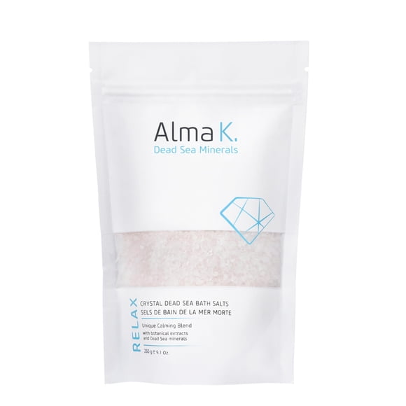 Sales de baño ALMA K Crystal Dead Sea, 270 ml, té blanco y neroli