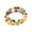 Color, variant on Handcraft Sturdy Glass Bracelet with Night Light Effect Portable for Enhancing Styles and Confidence in Meetings