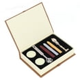 thumbnail image 3 of Wax Seal  Kit, Retro Style Wax Seal Kit Wide Application  For Scrapbook Gold Set, 3 of 8