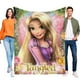 thumbnail image 1 of Enredados Rapunzel anti-pilling, suave, ligera, esponjosa y acogedora de lujo para hogar y cocina – Perfecta para niños y adultos,130X150cm, 1 of 6