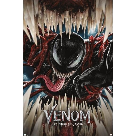 Marvel Venom: Let There be Carnage - Teeth One Sheet Wall Poster, 22.375" x 34"
