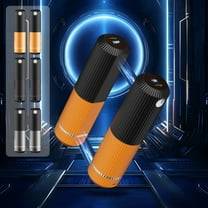 Nkmbld Reusable Hand Warmers, Magnetic Hand Warmer Flashlight 2-in-1 Separate Self-Heating Portable Warmer for Outdoor, Golf, Hunting, Camping, Orange