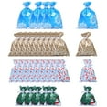 thumbnail image 4 of 30 Uds. Bolsas de regalo con cordón de Navidad bolsas de dulces sacos de tamaños surtidos bolsas de regalo bolsas de para regalar en Navidad, 4 of 9