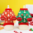 thumbnail image 6 of Didog Christmas Dog Clothes For Small Dogs Cute Christmas Tree Print Puppy Vest Coat, 6 of 10