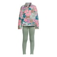thumbnail image 5 of Athletic Works Girls Pullover and Cozy Legging 2-Piece Outfit Set, Sizes 4-18 & Plus, 5 of 5