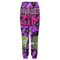 thumbnail image 4 of Invader Zim Men's Athletic Joggers Stretch Sweatpants Running Workout Gym Track Golf Pants for Men, 4 of 7