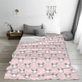 thumbnail image 5 of Sikiie Cute Rabbit Ultra-Soft Micro flannel Blanket Luxury All Seasons Warm Blanket for Bedding Sofa and Travel (4 sizes)-60"x50", 5 of 7