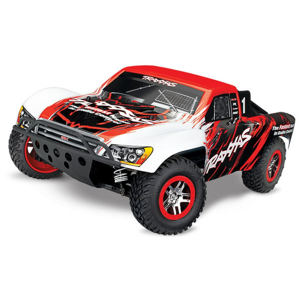Traxxas 68086-4 - Slash VXL 1/10 4x4 Short Course Truck RTR w/TSM, Red - Walmart.com - Walmart.com