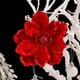 thumbnail image 4 of Adornos navideños, regalos de Navidad, ramo rojo artificial para decoración navideña, flores artificiales para el hogar, adornos de escritorio, flores artificiales de plástico para decoración navideña, 4 of 6
