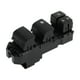 thumbnail image 1 of Interruptor de ventana eléctrica único para el lado del conductor delantero para Toyota Hilux 2015 en negro, 1 of 7