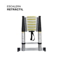 thumbnail image 1 of Escalera Telescopica Retractil Plegable Estabilizador 3.8m Pitipa JM2220, 1 of 4