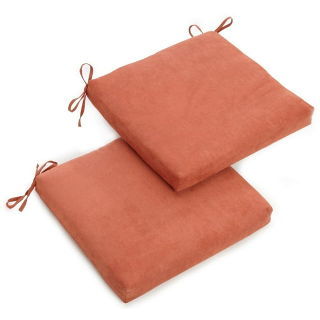 Coussin de Chaise en Polyester Filé de 20 Po sur 19 Po (Ensemble de Deux)