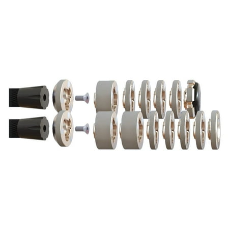 Hamskea Essential Weight Kit 26oz with 2 Starter Weights LINX-LOCK Technology Durable Archery Stabilizer Accessory (400026)