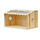 thumbnail image 1 of Caja incubadora para pollitos Jaula para codornices Fácil montaje Suministros Caja de cría de madera para Longitud 60 cm, 1 of 9