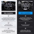thumbnail image 5 of LOSCHEN Real Carbon Fiber Steering Wheel For Dodge Charger/Challenger/SXT/GT/RT/SRT/Heallcat D-shaped LED Shift Indicator Steering Wheel with Heating Function, 5 of 7